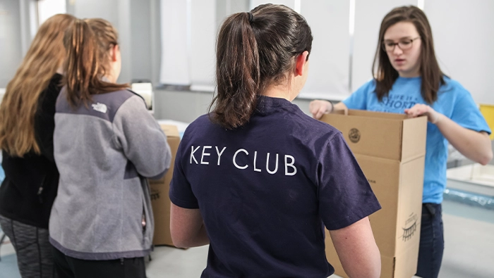 Key Club receives Carnegie grant 