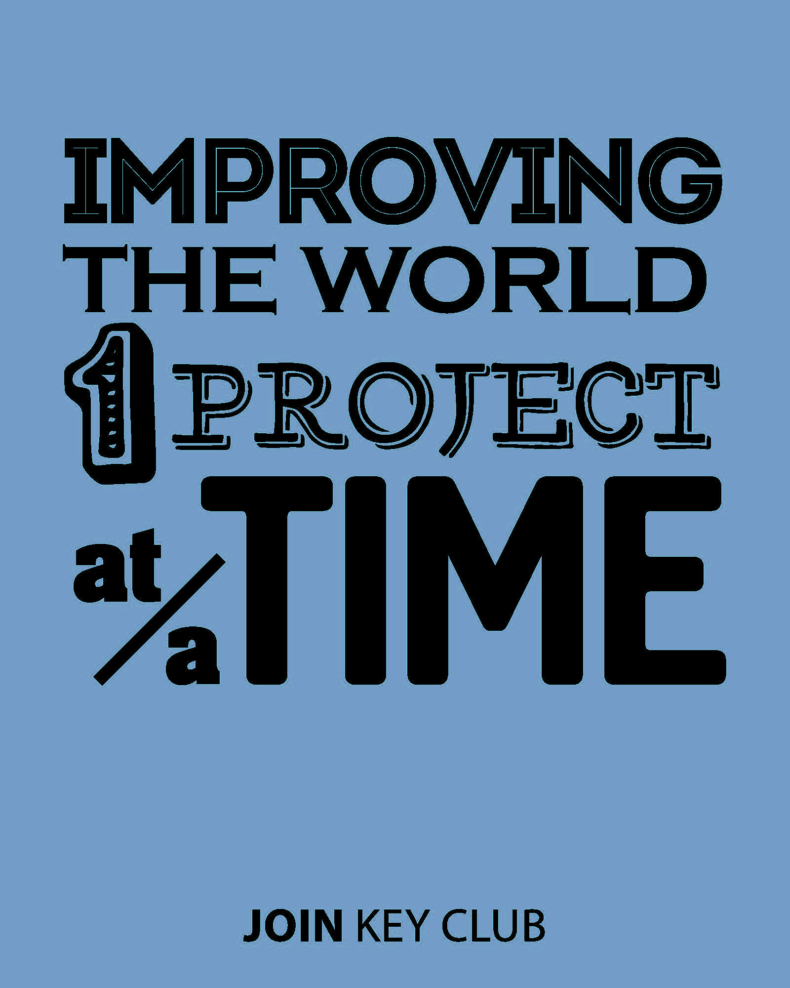 improving the world one project at a time